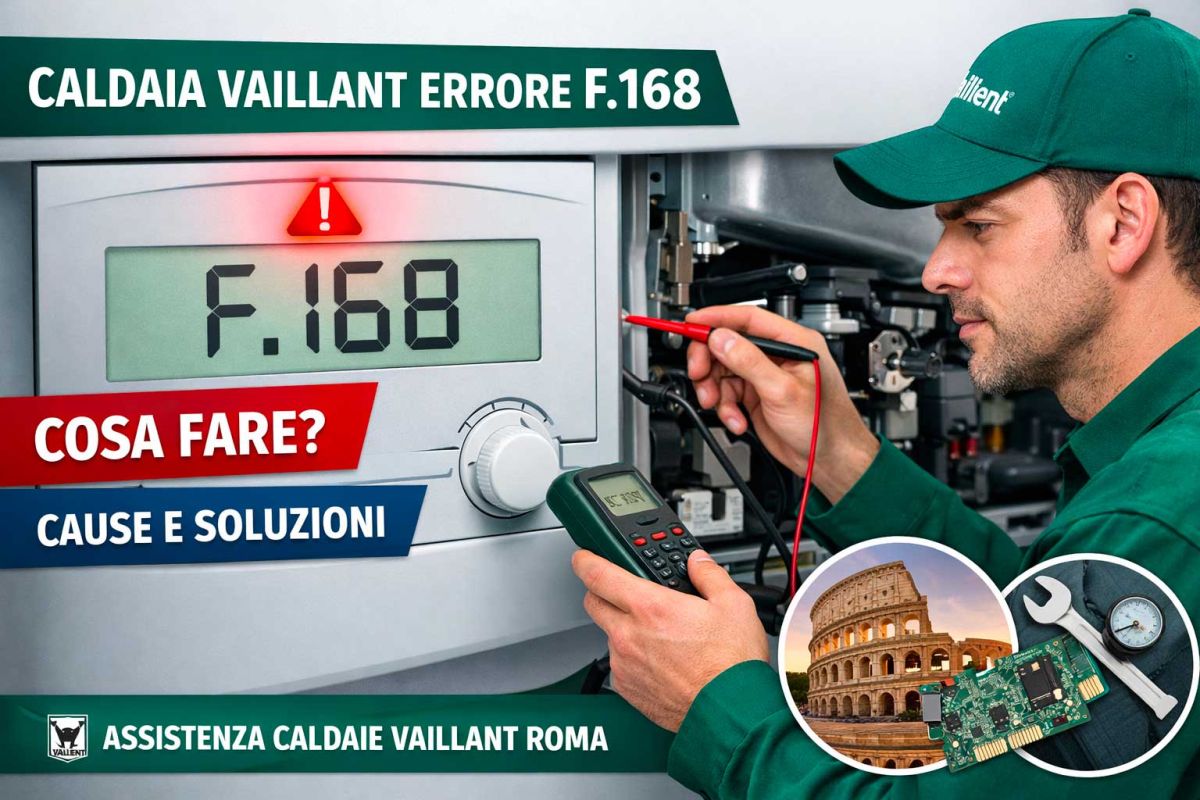 Errore Vaillant 168